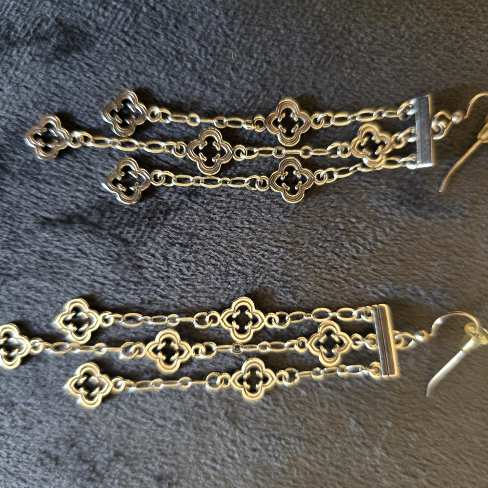 Brighton Silver TOLEDO FRENCH WIRE DANGLE EARRINGS